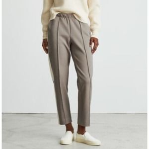 Everlane Pant Womens S The Dream Pant Sweatpants Tan Elastic Waist Clay Canvas